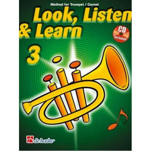Look Listen And Learn Part 3 Trumpet Softcover Book/CD