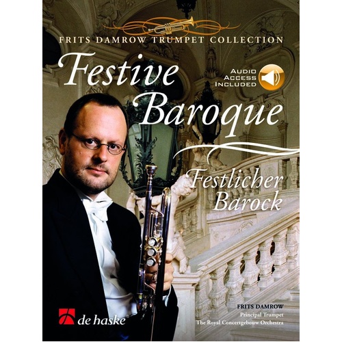 Festive Baroque Trumpet BK/OLA - Solos from Baroque Period with Audio Tracks