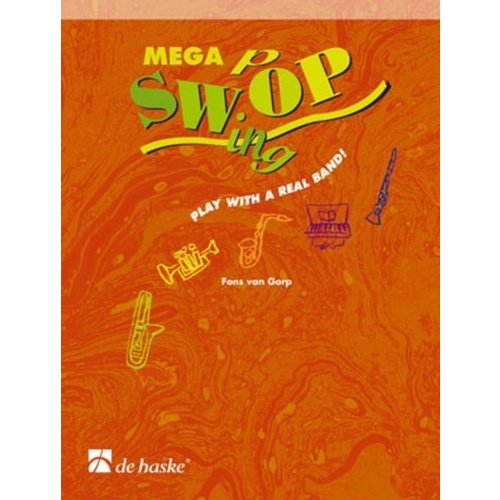 Mega Swop Swing Pop Soprano/Tenor Sax Book/CD