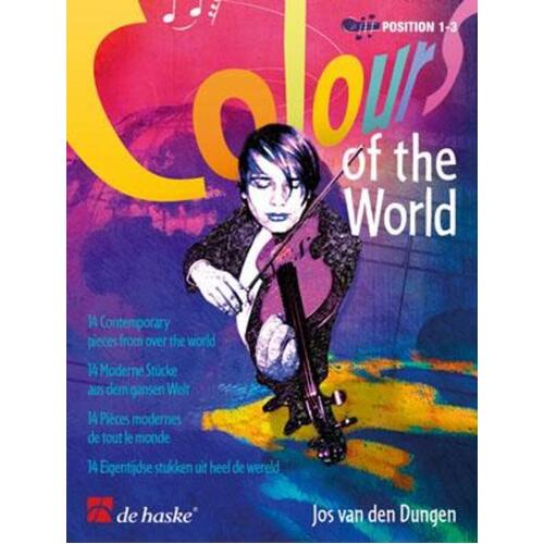 Colours Of The World Violin Softcover Book/CD