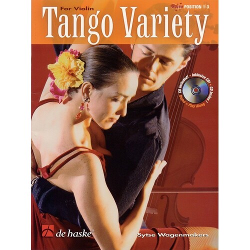 Tango Variety For Violin Softcover Book/CD