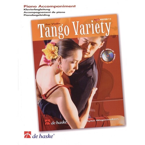 Tango Variety For Violin Book/CD Piano Acc (Softcover Book)