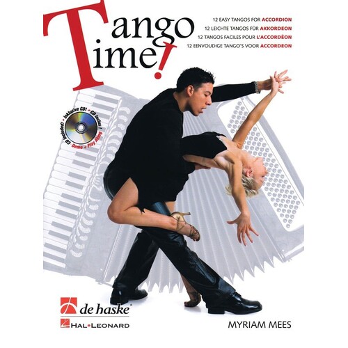 Tango Time Accordion Book/CD (Softcover Book)
