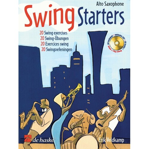 Swing Starters Alto Sax Softcover Book/CD