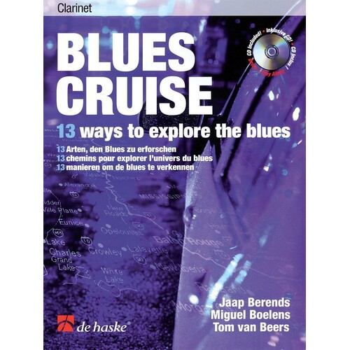 Blues Cruise Clarinet Softcover Book/CD