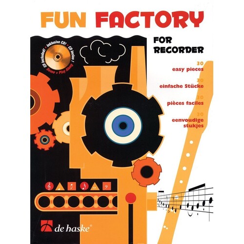 Fun Factory For Recorder Softcover Book/CD