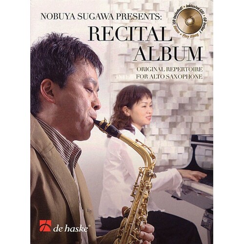 Recital Album Alto Sax Softcover Book/CD