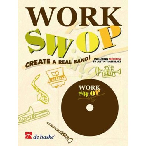 Work Swop Trombone/Baritone Bc/Tc Book/CD