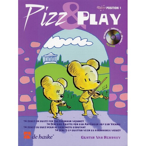 Pizz And Play Violin Softcover Book/CD