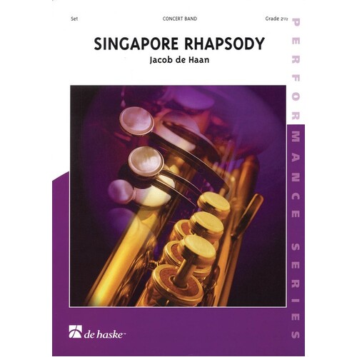 Singapore Rhapsody Concert Band 2.5 Score/Parts