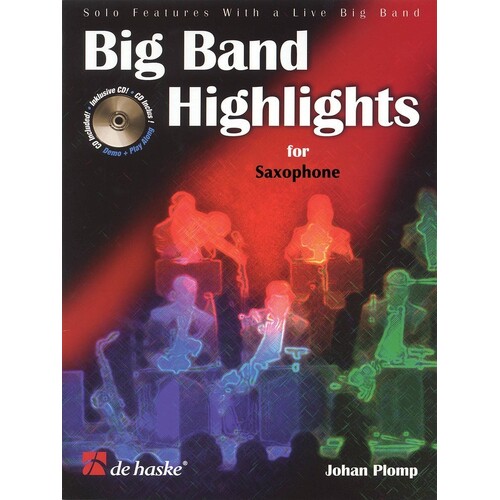 Big Band Highlights Alto Tenor Saxophone Softcover Book/CD