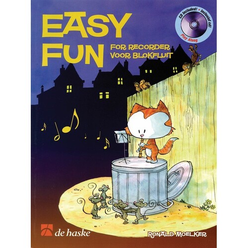 Easy Fun For Recorder Book/CD (Soprano Rec) (Softcover Book/CD)