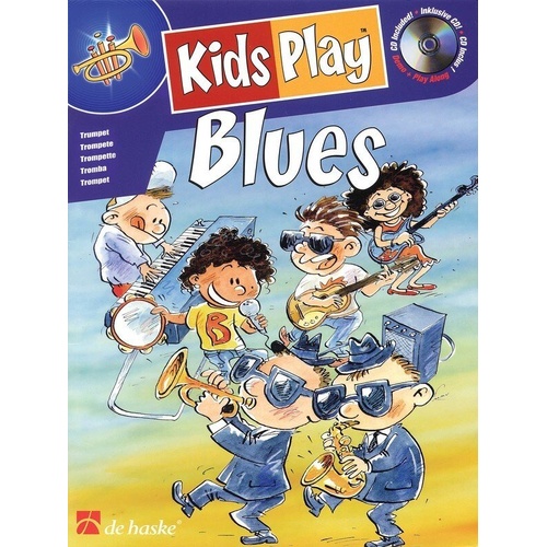 Kids Play Blues Trumpet Book with CD