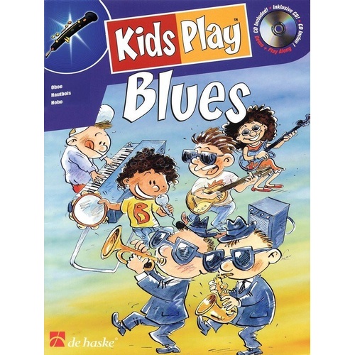 Kids Play Blues Oboe Book with CD