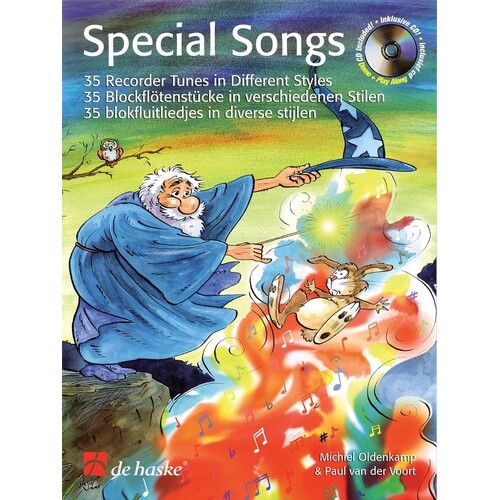 Special Songs 35 Recorder Tunes Different Styles Softcover Book/CD