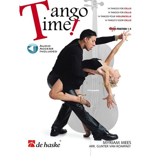 Tango Time For Cello Bk/Ola Sftcvr/Online Audio (Cello)