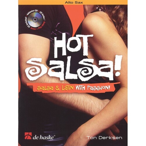 Hot Salsa Alto/Tenor Saxophone Softcover Book/CD