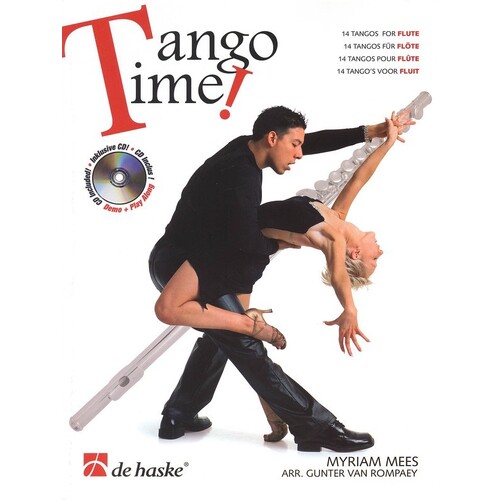 Tango Time Flute Book/CD Flute (Softcover Book/CD)