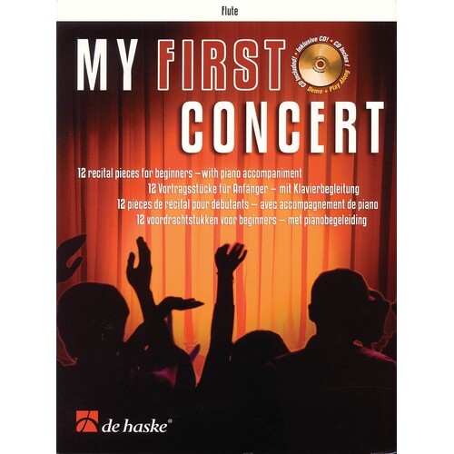 My First Concert Flute Easy Softcover Book/CD