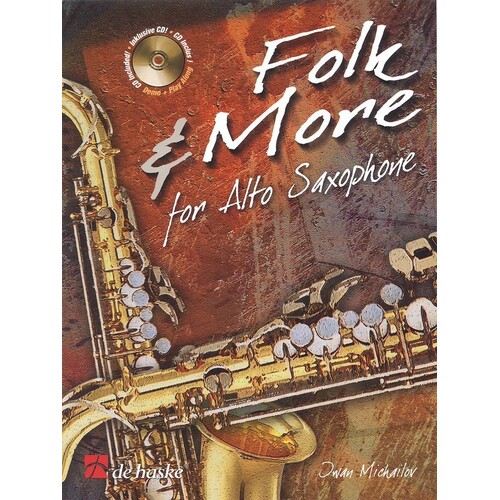Folk And More For Alto Sax Softcover Book/CD