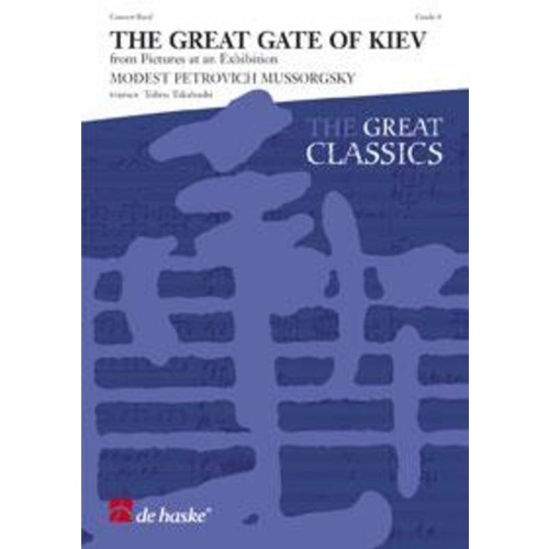 The Great Gate Of Kiev Concert Band 4 Score/Parts Book