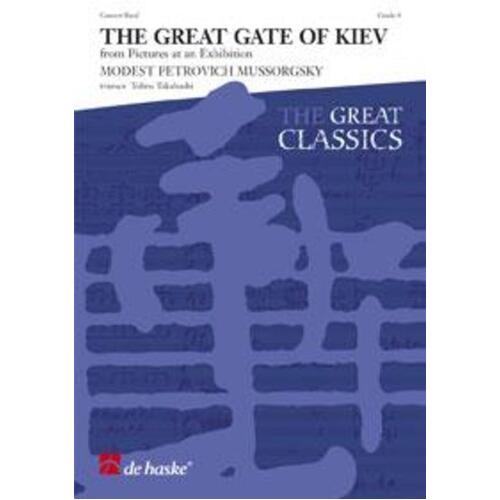The Great Gate Of Kiev Concert Band 4 Score/Parts