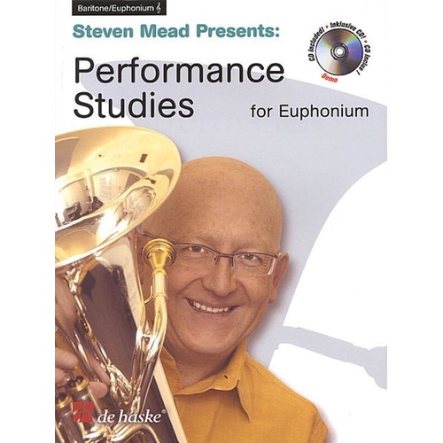 Mead Performance Studies for Euphonium Book with CD