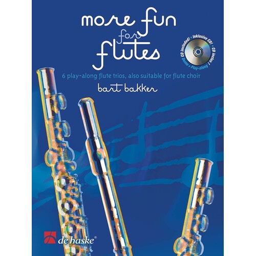 More Fun For Flutes Trios Book/CD Book
