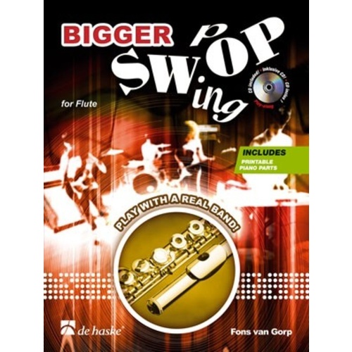 Bigger Swop Swing Pop Flute Book/CD