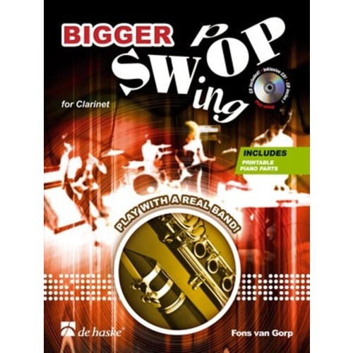 Bigger Swop Swing Pop Clarinet Book/CD