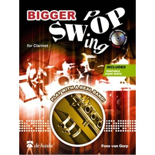 Bigger Swop Swing Pop Clarinet Softcover Book/CD