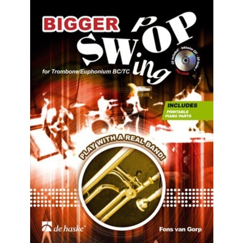 Bigger Swop Swing Pop Trombone/Baritone Bc/Tc Book/CD