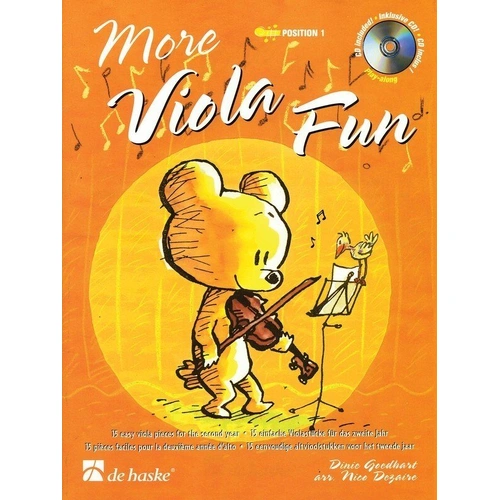 More Viola Fun BK/CD for Second Year Students