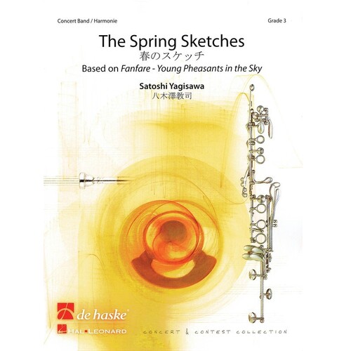 Spring Sketches Concert Band 3 Score/Parts