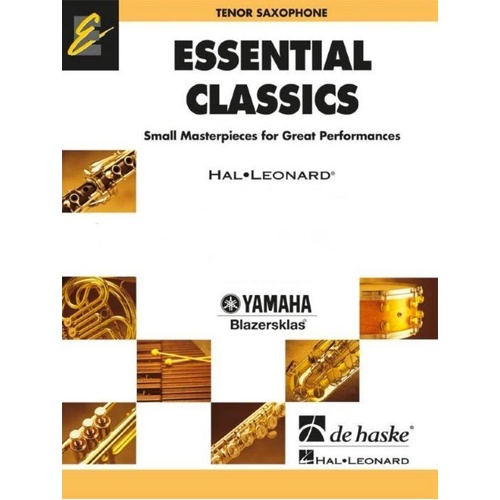 Essential Classics EE Tenor Saxophone Solo by Jan de Haan