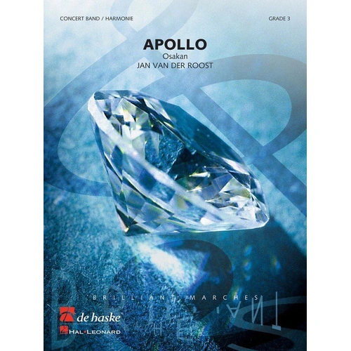 Apollo DH4 Concert March by Jan Van der Roost - 4:10 Duration, Grade 4, De Haske Publications