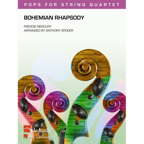 Bohemian Rhapsody String Quartet Score/Parts Book