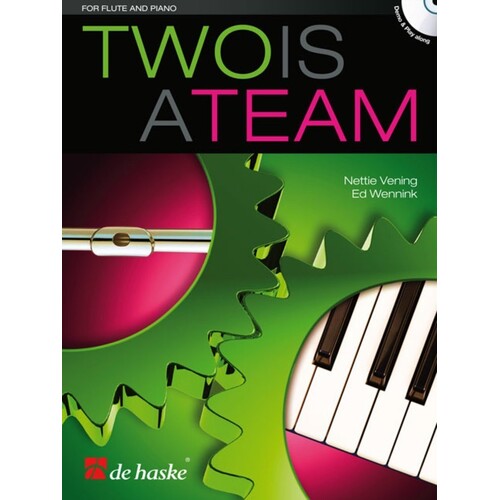 Two Is A Team Flute And Piano Softcover Book/CD
