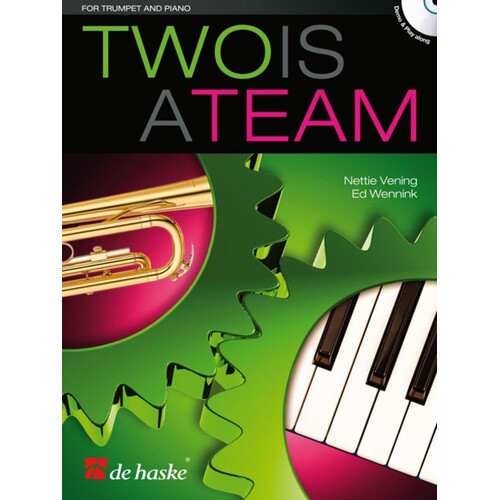 Two Is A Team Trumpet And Piano Softcover Book/CD