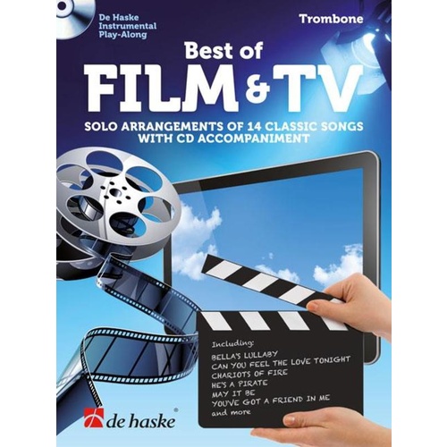 Best Of Film And TV Trombone Book/CD