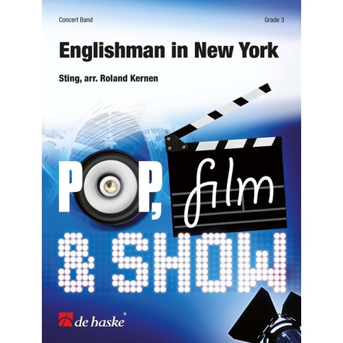 Englishman In New York Concert Band 3 Score/Parts Book