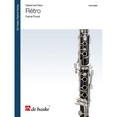 Proust - Retro Clarinet/Piano (Softcover Book)