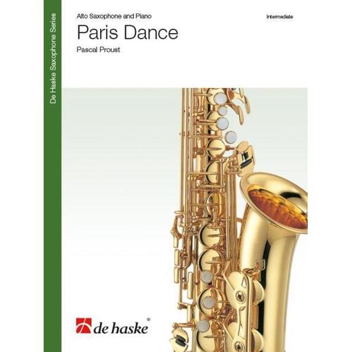 Proust - Paris Dance Alto Sax/Piano (Softcover Book)