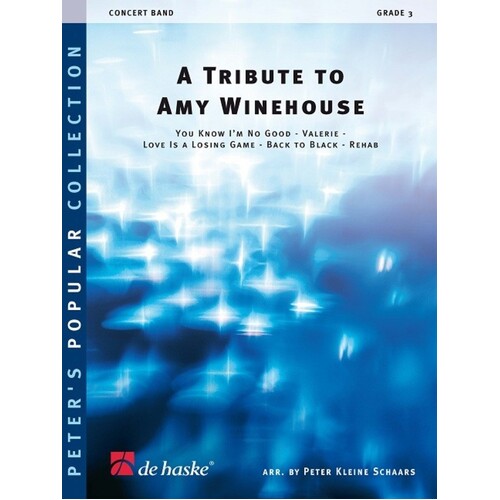 A Tribute To Amy Winehouse Concert Band 3 Score/Parts