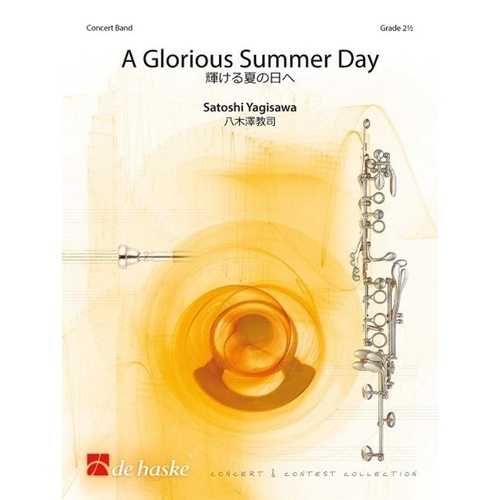 A Glorious Summer Day Concert Band 2.5 Score/Parts Book