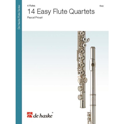 Proust - 14 Easy Flute Quartets Book