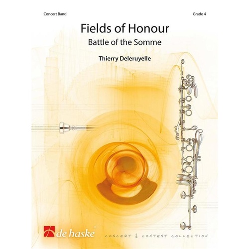 Fields Of Honour Concert Band 4 Score/Parts Book