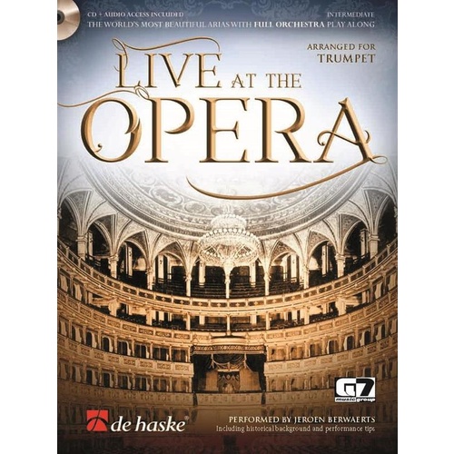 Live At The Opera For Trumpet Book/CD