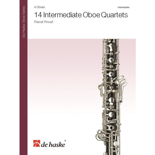 Proust - 14 Intermediate Oboe Quartets Book