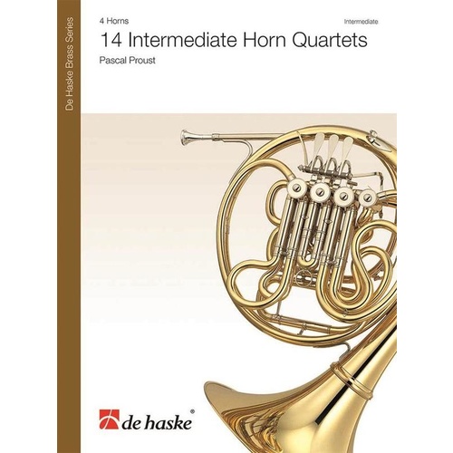 Proust - 14 Intermediate Horn Quartets Book